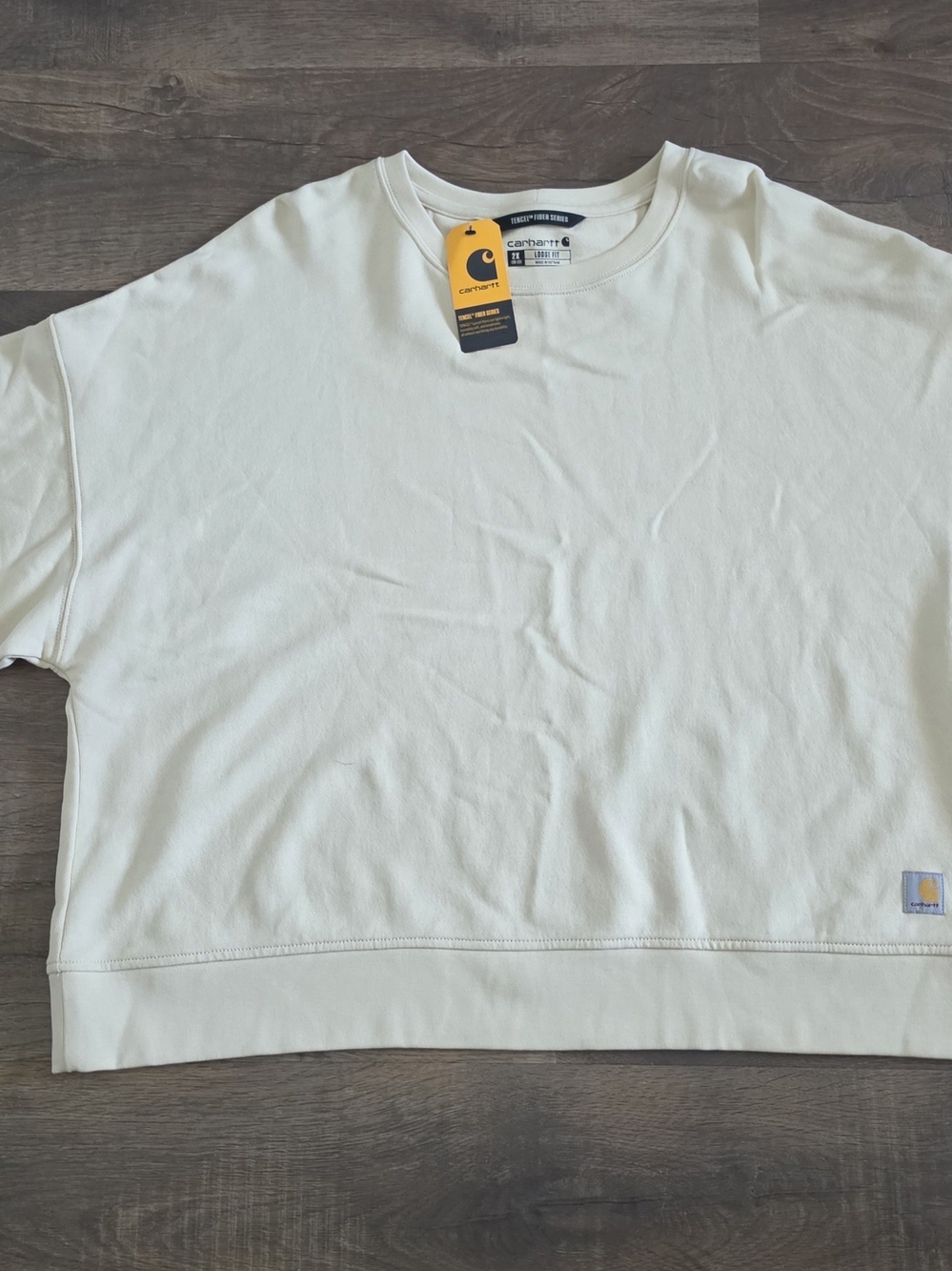 Carhartt WIP Off-White Boxy Crewneck Sweatshirt